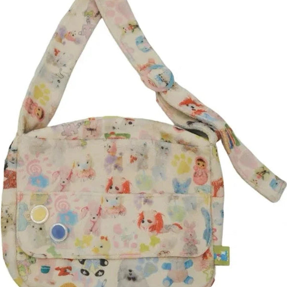 Y2k Whimsical Wonderland Plush Bag