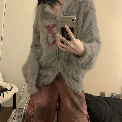 Wolf Spirit Furry Sweater