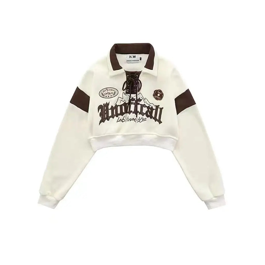 Mountain Trail Patchwork Sweatshirt