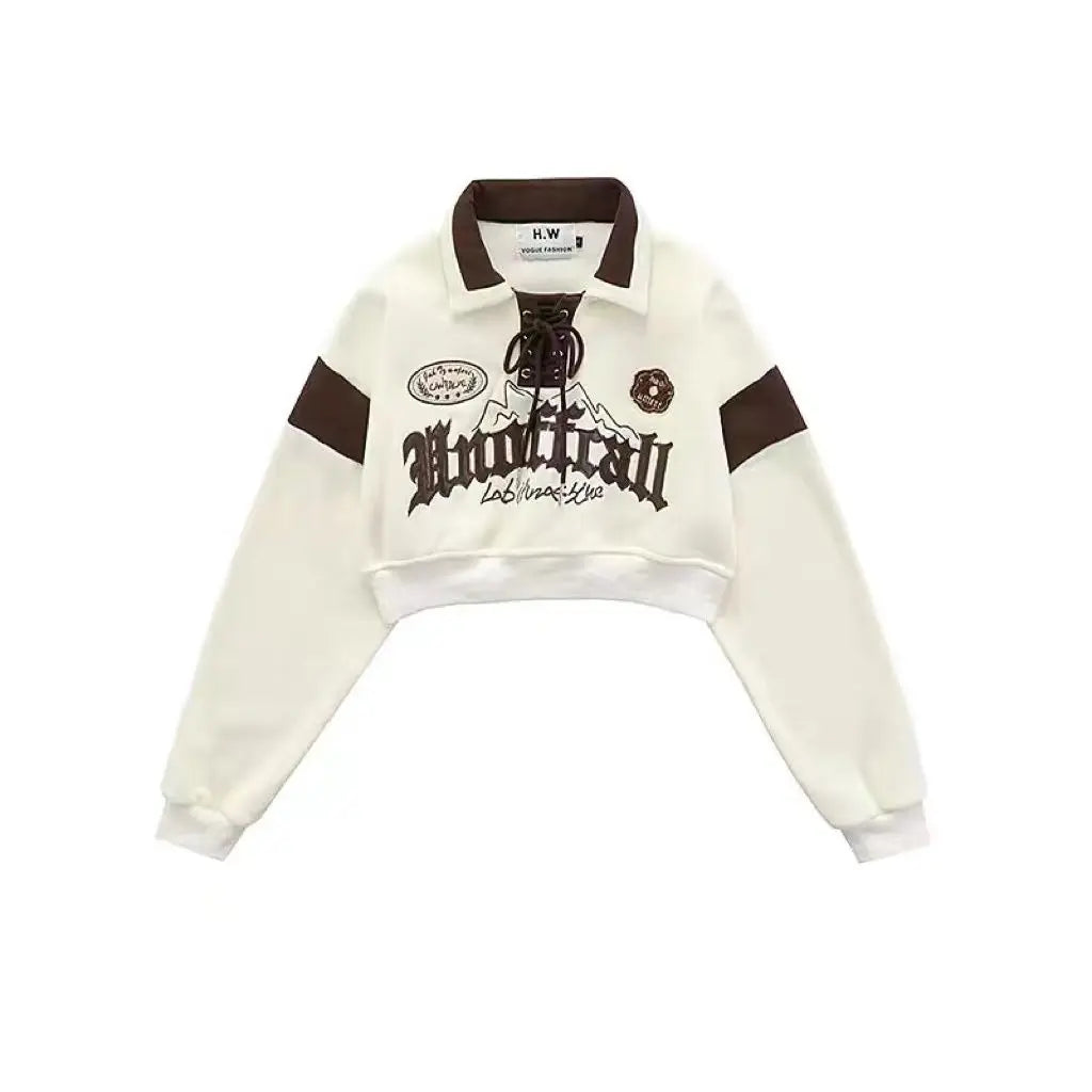 Mountain Trail Patchwork Sweatshirt