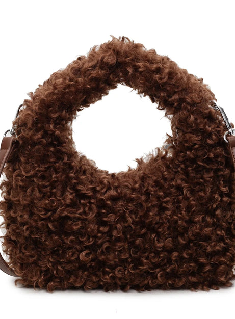 Plush Sweet Shoulder Bags