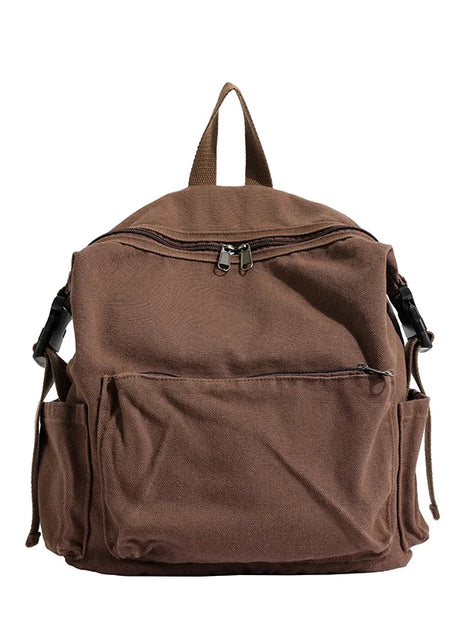 Dusty Plum Canvas Backpack