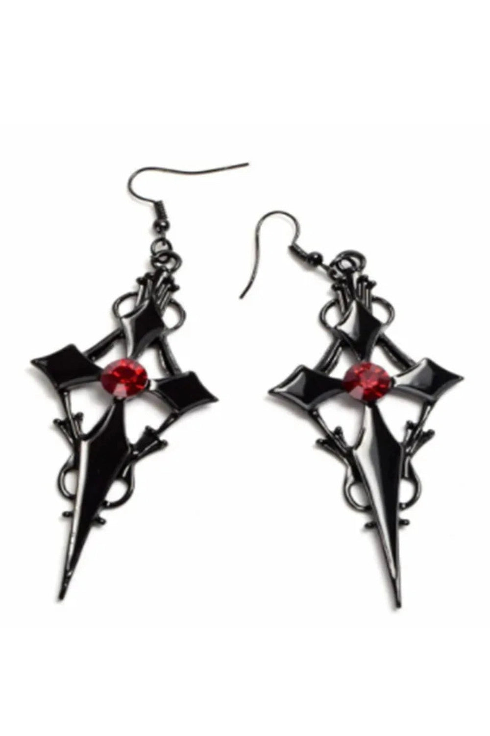 Y2k New Sweet Cool Wind Cross Twist Earrings Women Temperament Metal Chain Creative Geometric Earring Party Jewelry Gift