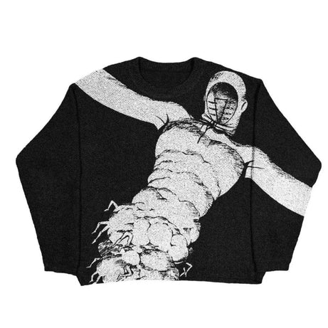 Horror Manga Oversized Sweater