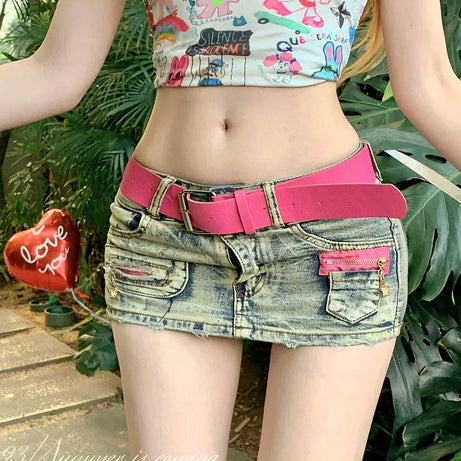 Vintage Y2K Jeans Mini Shorts