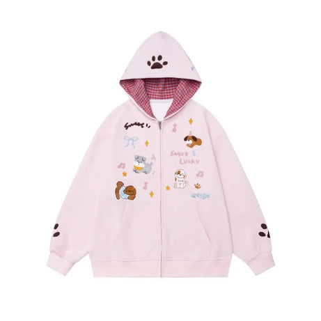 Puppy Love Zip-Up Hoodie