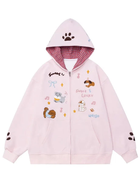 Puppy Love Zip-Up Hoodie