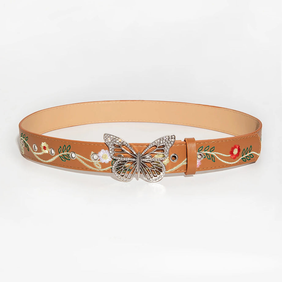 Bloomflight Butterfly Buckle Belt
