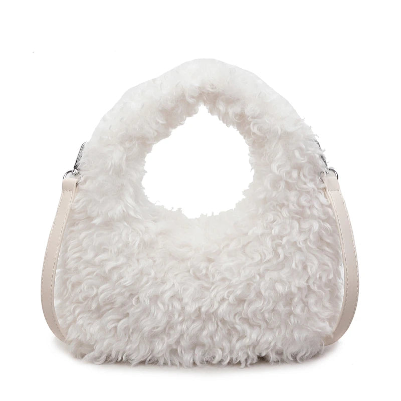 Plush Sweet Shoulder Bags