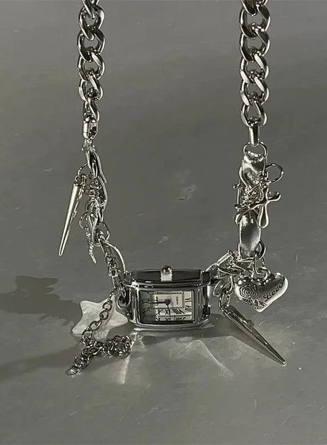 Halskette mit Zeitnehmer-Anhänger