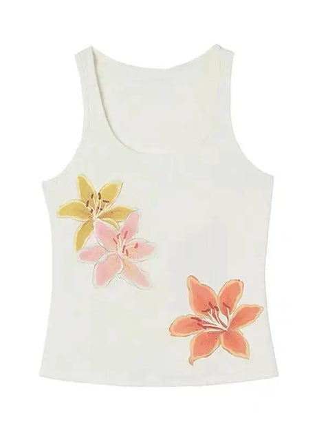Lily Breeze Crop Tank Top