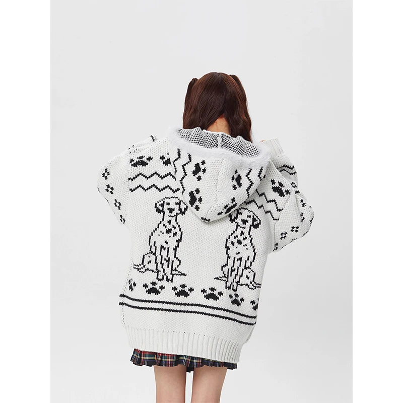 Dalmatian Dream Knit Jacket