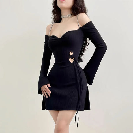 Heart Cutout Bodycon Dress