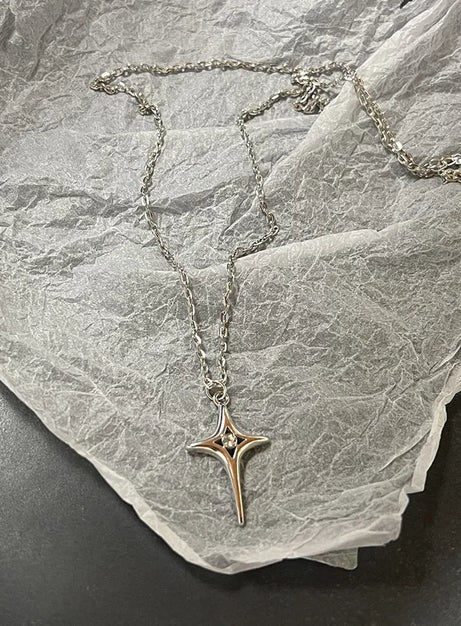 Dark Charm Layered Necklace Set