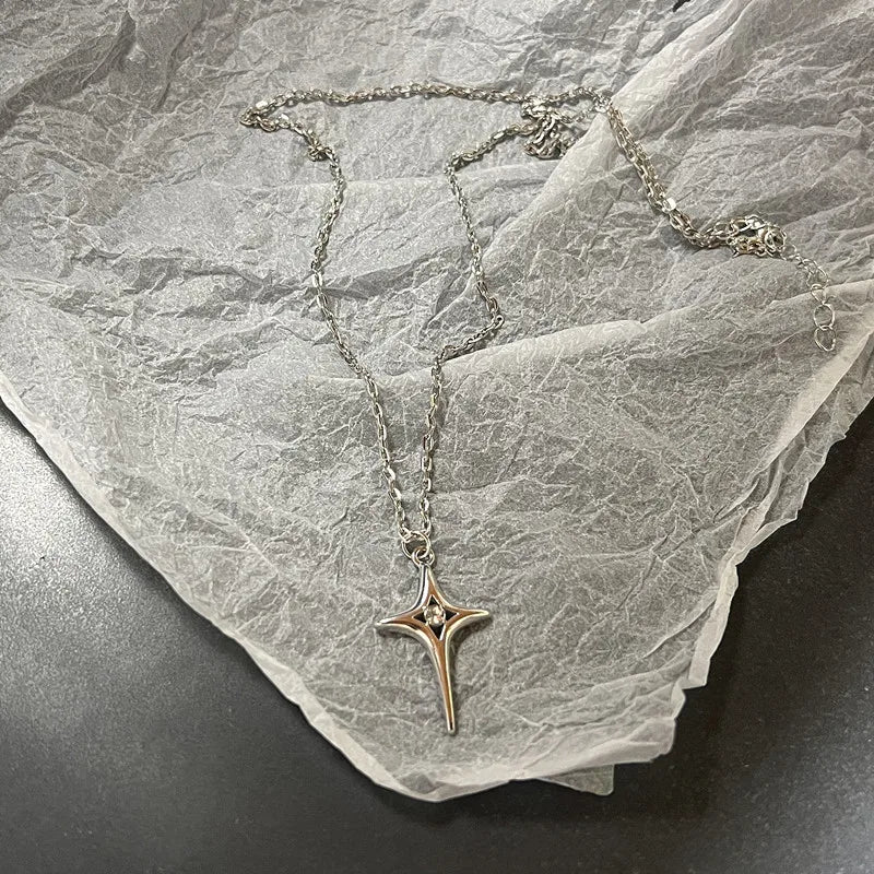 Dark Charm Layered Necklace Set