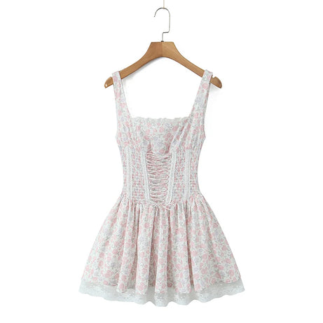 Blush Garden Corset Dress