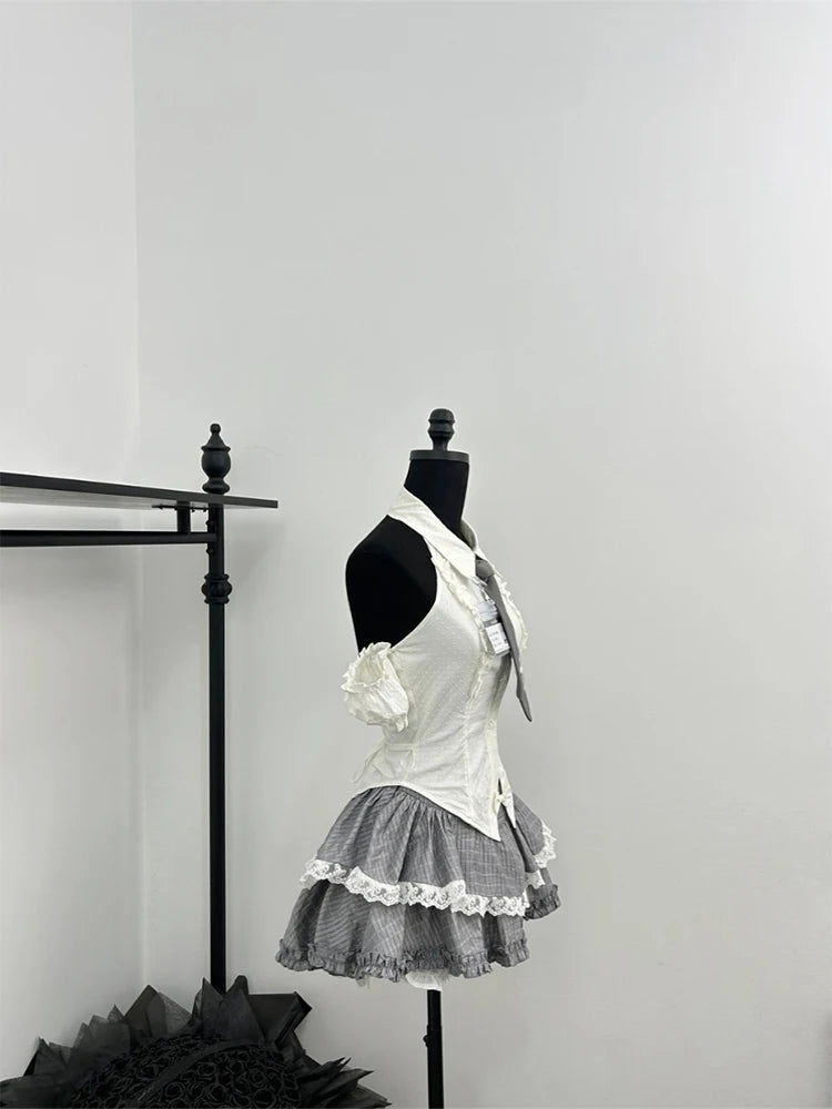 Gothic Academy Lace Set