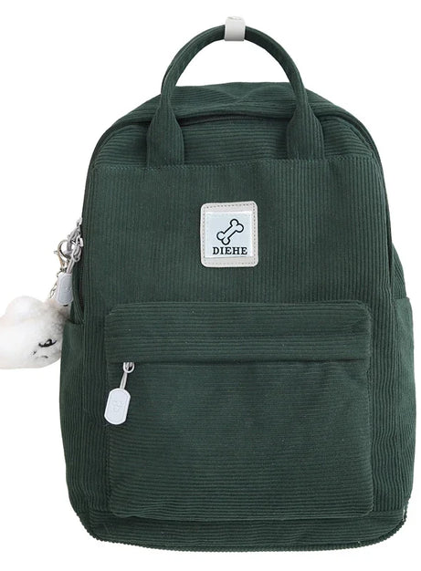 Teddy Corduroy Backpack