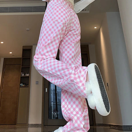 Sweetheart Plaid Lounge Pants