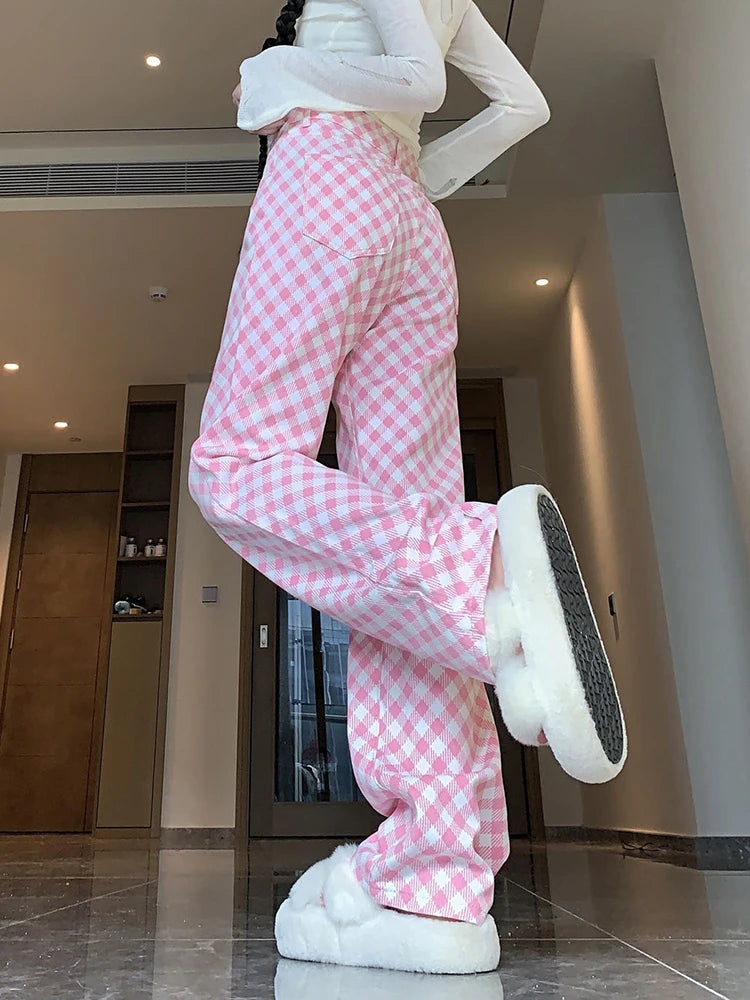 Sweetheart Plaid Lounge Pants