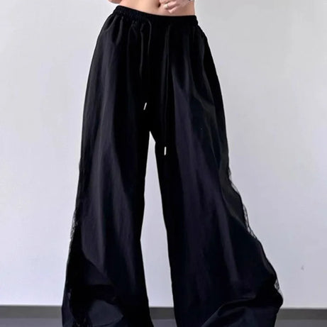 Angel Flow Lace Panel Pants