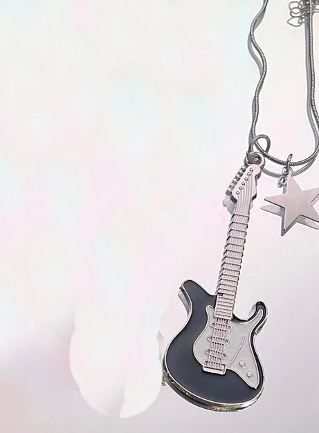 Rockstar Dream Guitar Necklace