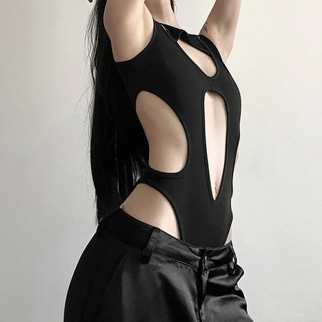 Obsidian Cutout Bodysuit