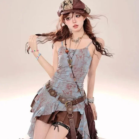 Rust & Ruins Asymmetrical Top