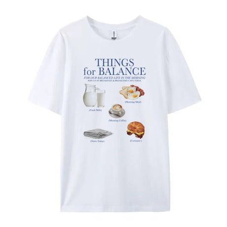 Breakfast Routine Oversized T-Shirt