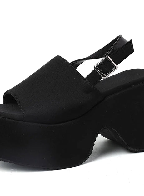 Wild Prowl Leopard Chunky Sandals