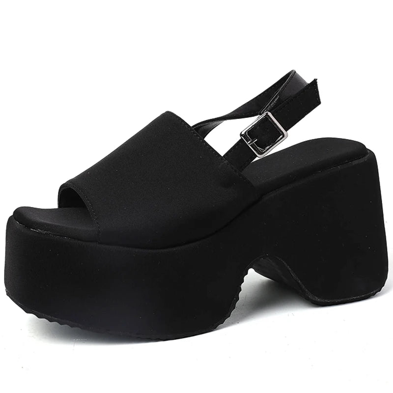 Wild Prowl Leopard Chunky Sandals