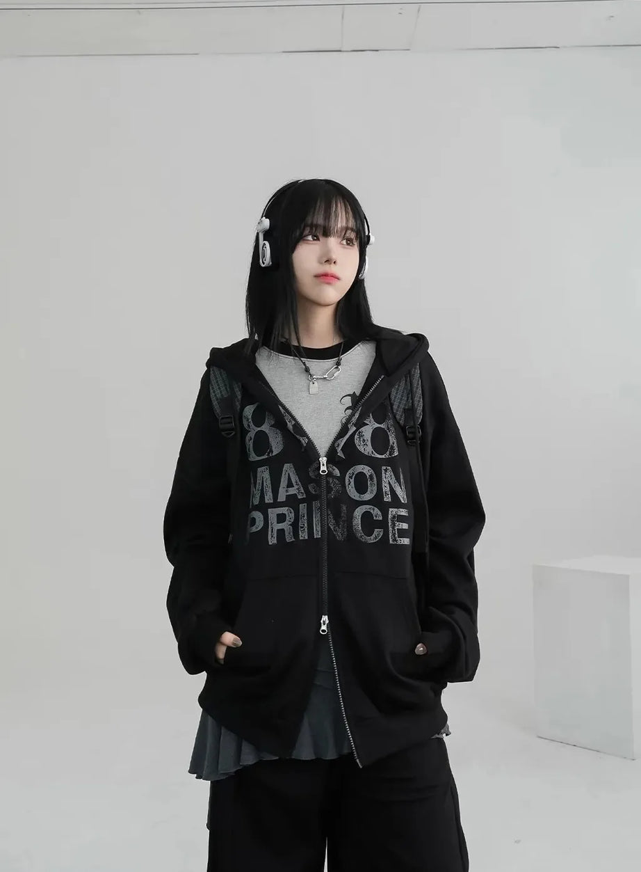 Midnight Print Core Hoodie