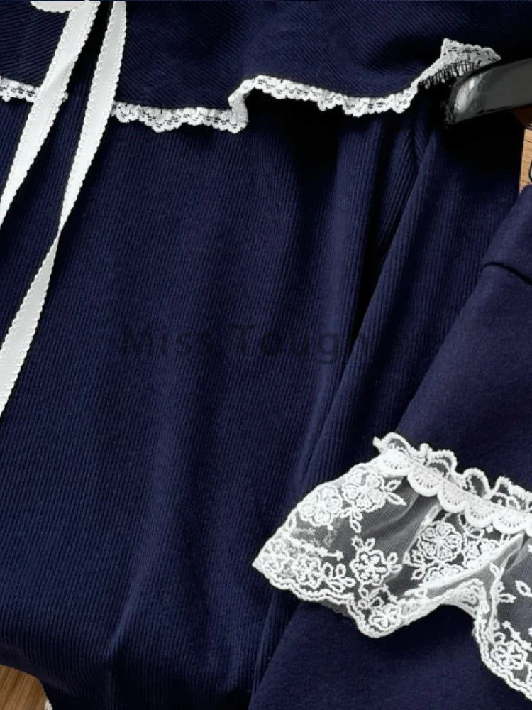 Midnight Lace Elegance Set