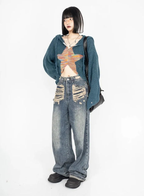 Galactic Grunge Hoodie