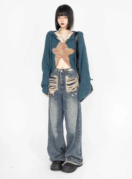 Galactic Grunge Hoodie