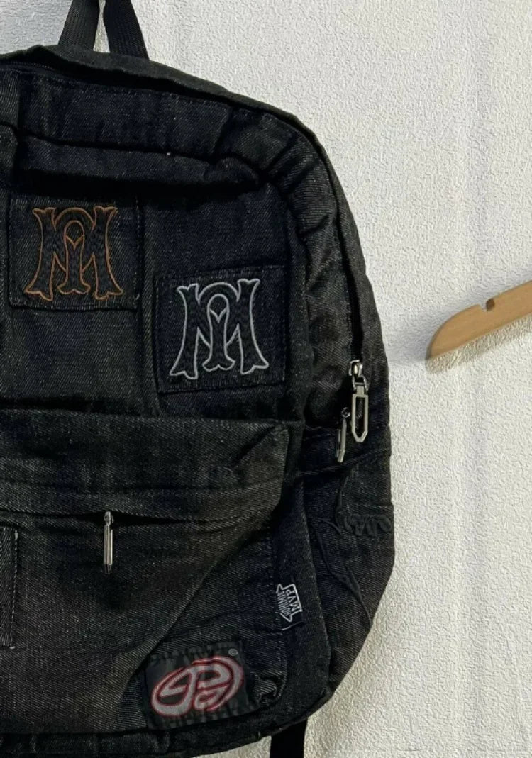 Shadow Patch Grunge Backpack