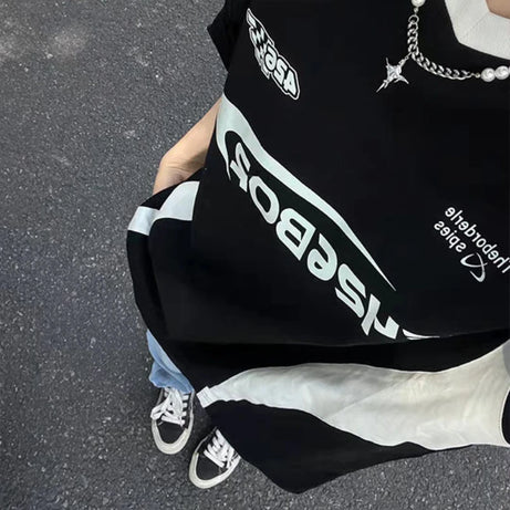 Urban Edge Block Print T-Shirt