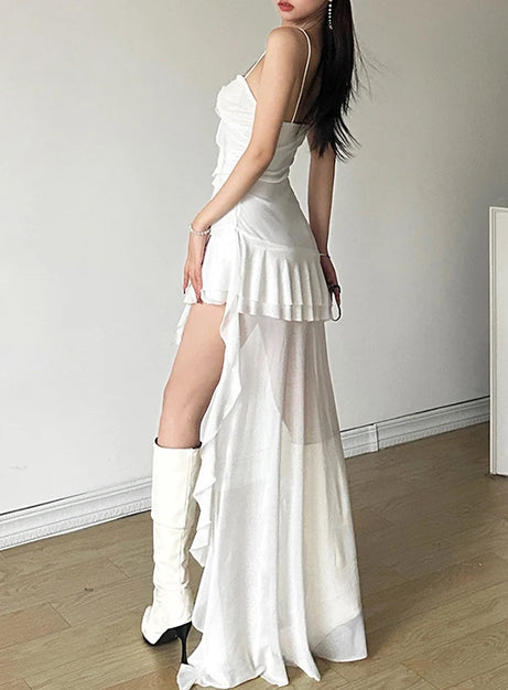 Celestial Drift Tiered Dress