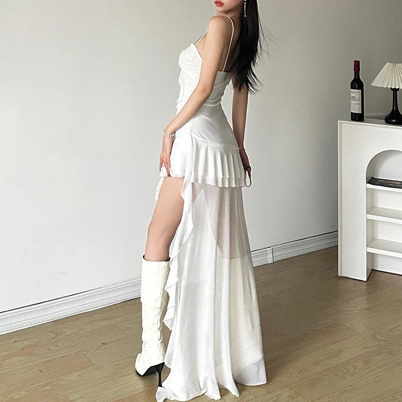 Celestial Drift Tiered Dress