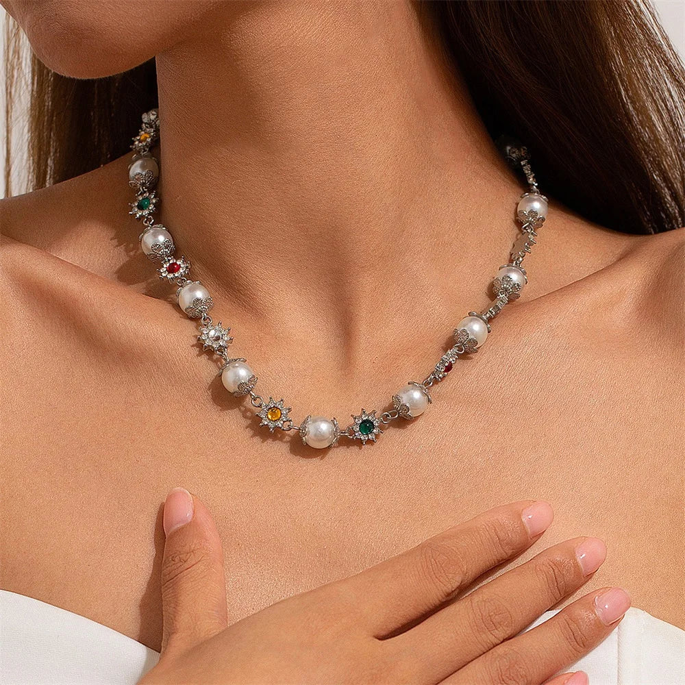 Golden Saint Cross Layered Necklace