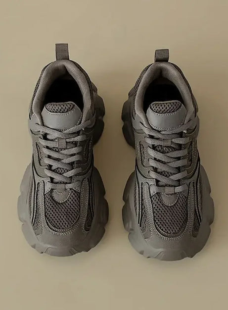 Violet Mesh Street Sneakers