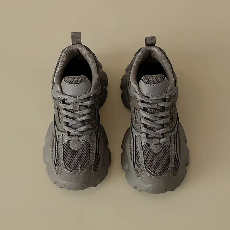 Violet Mesh Street Sneakers