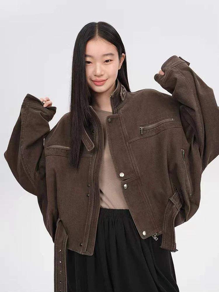 Streetcore Buckle-Up Oversized Jacket