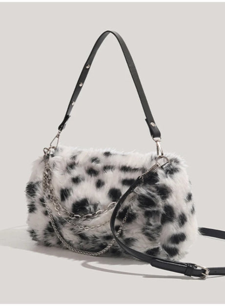 Frost Feral Faux Fur Bag
