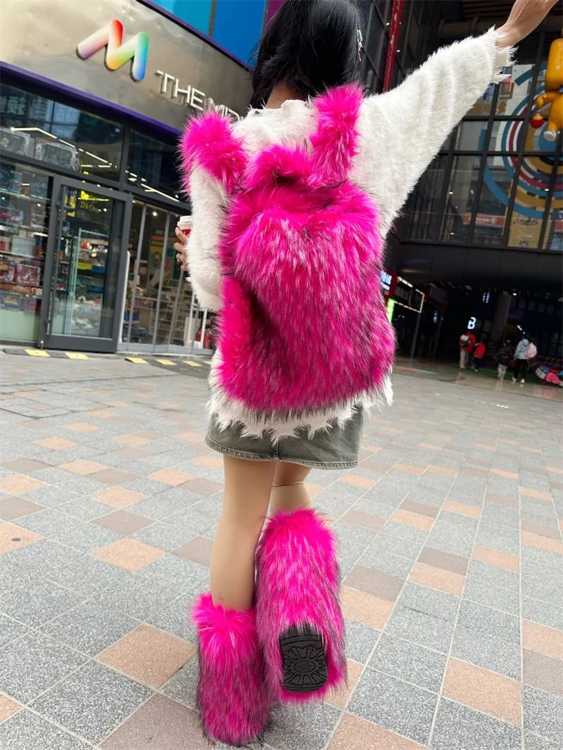 Fluffcore Beast Furry Backpack