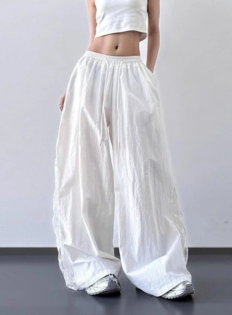 Angel Flow Lace Panel Pants