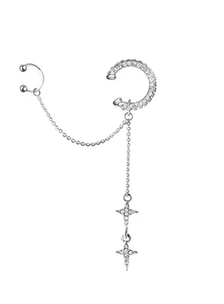 Kosmische Kreuz-Ohrringe