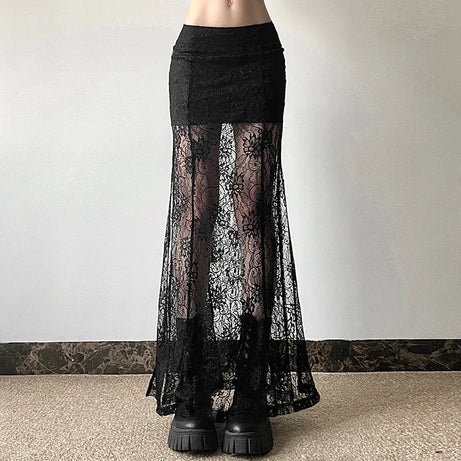Widow Bloom Lace Skirt
