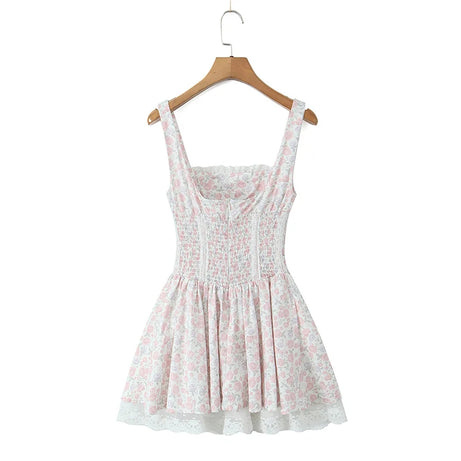 Blush Garden Corset Dress