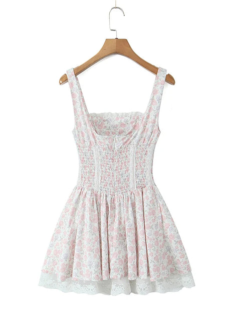 Blush Garden Corset Dress